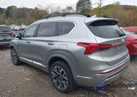 2022 Hyundai Santa Fe Calligraphy z USA, uszkodzony, nr VIN 5NMS5DAL8NH480208